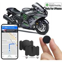 Magnetic GPS Tracker with Adhesive Silicone Cover, Anti-lost Hidden Air Tag for Car, Bike, Motorcycle, Smart & Wearable GPS T...