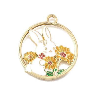 Alloy Enamel Pendants