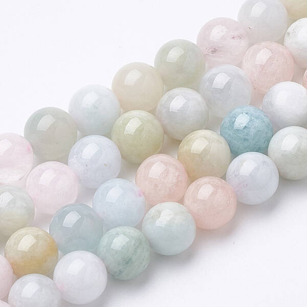 Natural Morganite Beads Strands