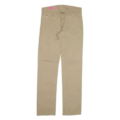 GAS Morris Trousers Beige Regular Straight Womens W30 L34