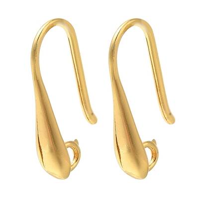 Rack Plating Brass Earring Hooks