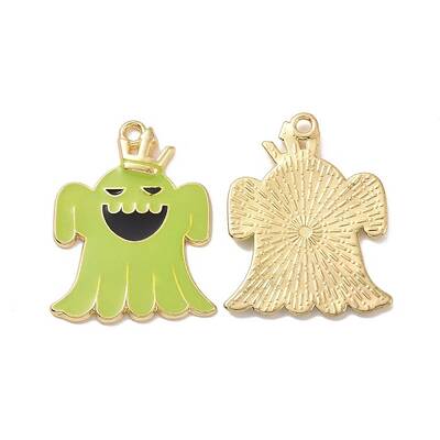 Halloween Theme Rack Plating Alloy Enamel Pendants