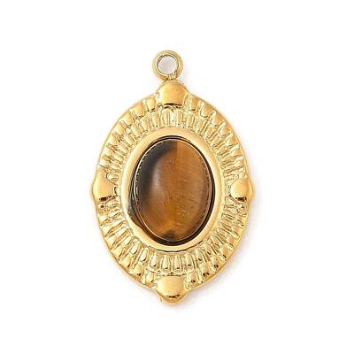 Natural Tiger Eye Pendants