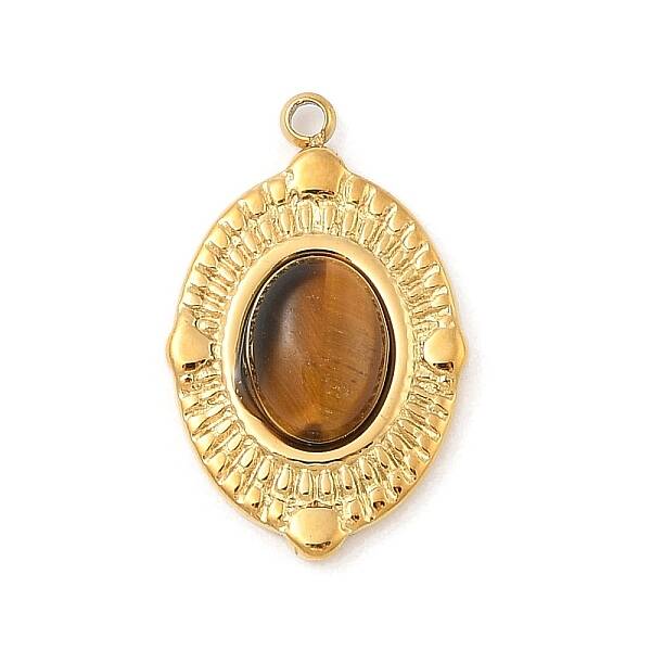 Natural Tiger Eye Pendants