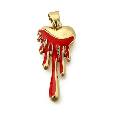 Brass Enamel Pendants