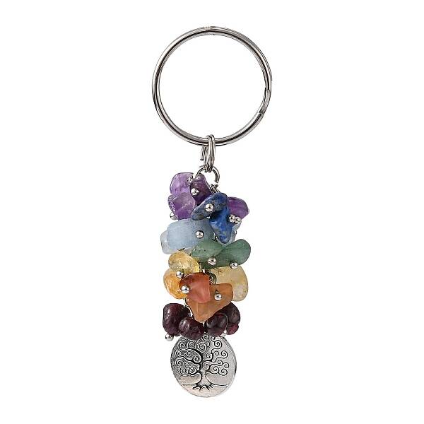 Natural Gemstone Keychain