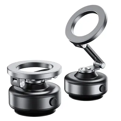 360° Adjustable Electric Vacuum Magnetic Suction Cup Phone Holder, Hands-free Magnetic Cell Phone Holder for Car/Gym/Mirror/...