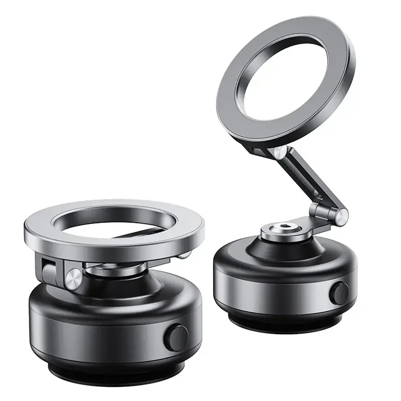 360° Adjustable Electric Vacuum Magnetic Suction Cup Phone Holder, Hands-free Magnetic Cell Phone Holder for Car/Gym/Mirror/...