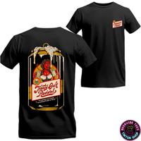 Treaty Oak Revival T-Shirt – Vintage Western Beer Can Design, Country Music Concert Merchandise Menswear Tops