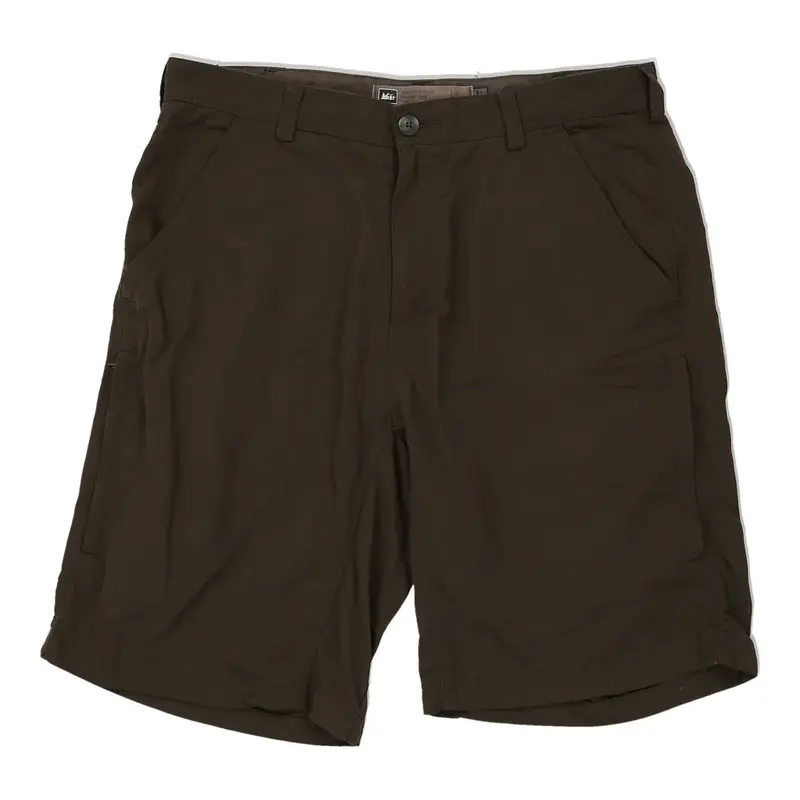 Rei Shorts - 34W 10L Khaki Nylon
