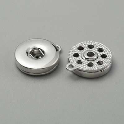 Alloy Hang Snap Base Pendant
