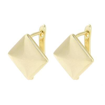 Brass Hoop Earrings