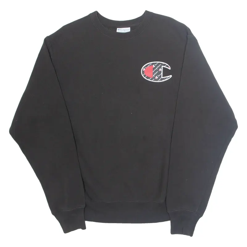 CHAMPION REVERSE WEAVE Mens Sweatshirt Black M