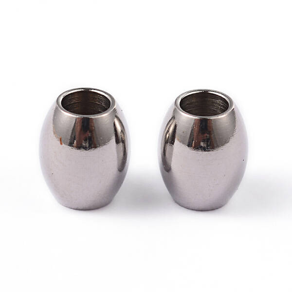 Tarnish Resistant Barrel 202 Stainless Steel Spacer Beads