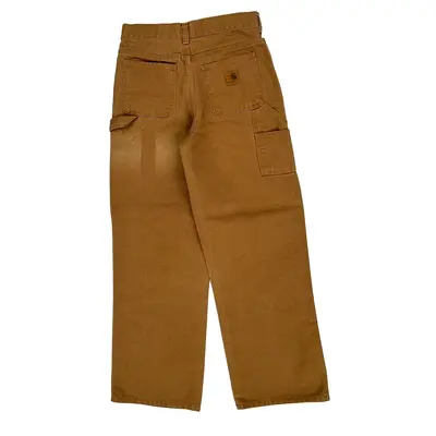 Carhartt Carpenter Trousers - 26? Waist Brown Cotton