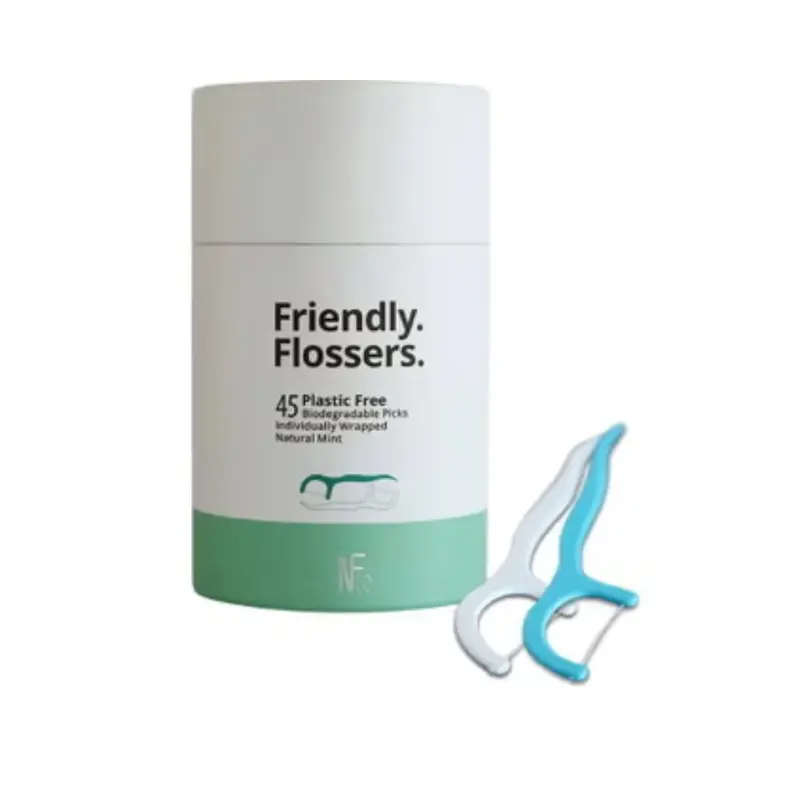 Natural family co. Friendly. Dental Floss. Interdental Sticks 45pcs