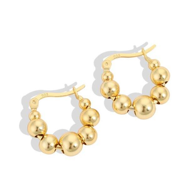925 Sterling Silver Hoop Earrings for Women