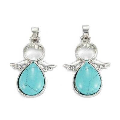 Synthetic Turquoise Pendants