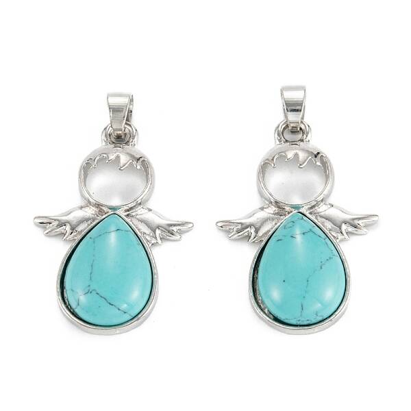 Synthetic Turquoise Pendants