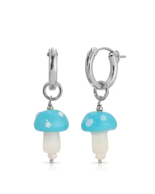 Botanik Hoops | Shade: Light Blue | Metal Color: Silver