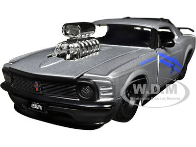 1970 Ford Mustang Boss 429 Silver Metallic \