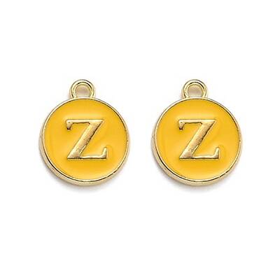Golden Plated Alloy Enamel Charms