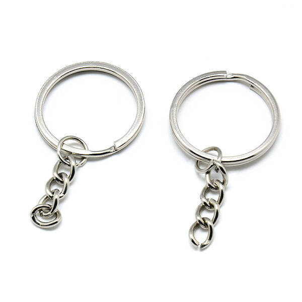 Iron Split Key Rings
