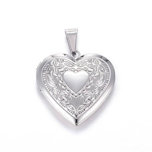 Tarnish Resistant 316 Stainless Steel Locket Pendants