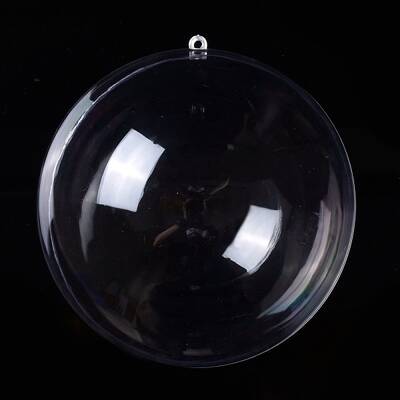 Openable Transparent Plastic Pendants