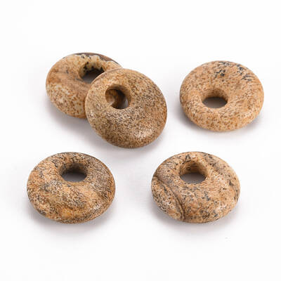 Natural Picture Jasper Pendants