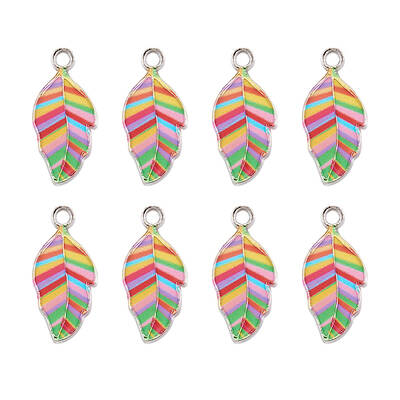 Alloy Enamel Pendants