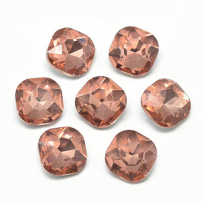 Pointed Back Glass Rhinestone Cabochons