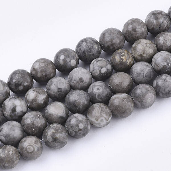 Natural Maifanite/Maifan Stone Beads Strands