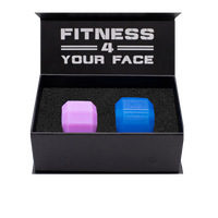 Jawzrsize Jaw Exerciser for Women - Facial Toner, Neck Exerciser, Jawline Trainer (Ladies Kit)