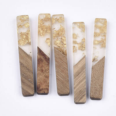 Resin & Wood Big Pendants