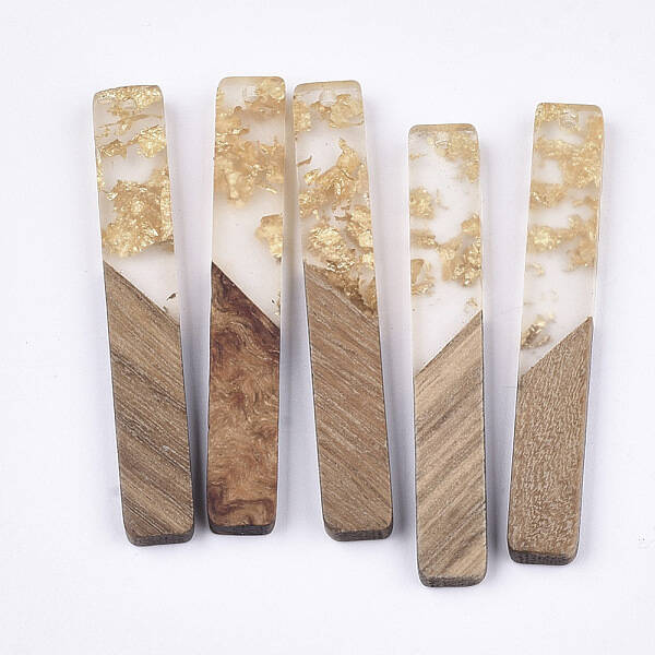 Resin & Wood Big Pendants