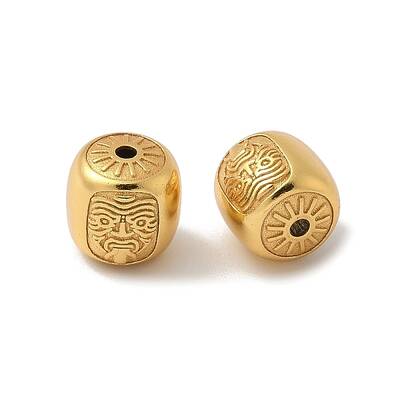 Matte Gold Color 925 Sterling Silver Beads