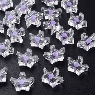 Transparent Acrylic Beads