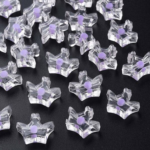 Transparent Acrylic Beads