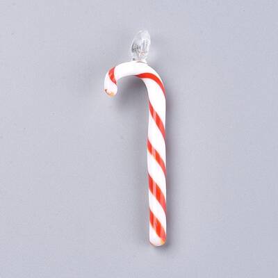Christmas Handmade Lampwork Big Pendants