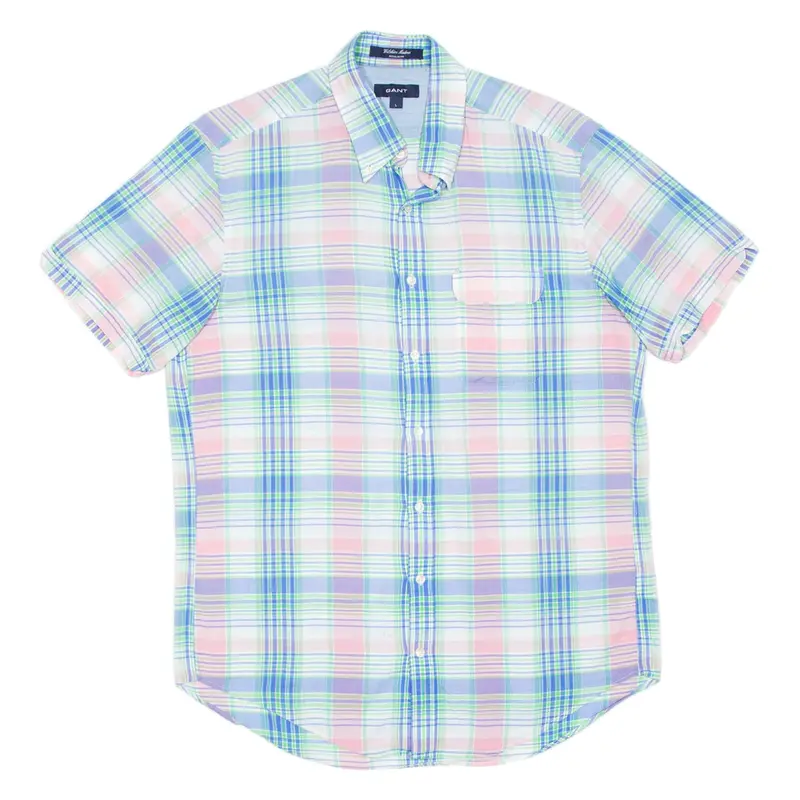 GANT Mens Shirt Blue Check L