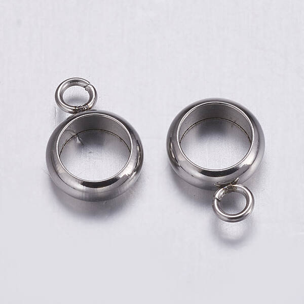 Tarnish Resistant 304 Stainless Steel Tube Bails