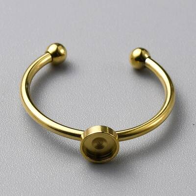 304 Stainless Steel Cuff Ring Components