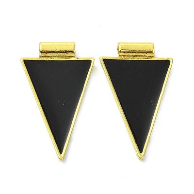 Brass Enamel Pendants