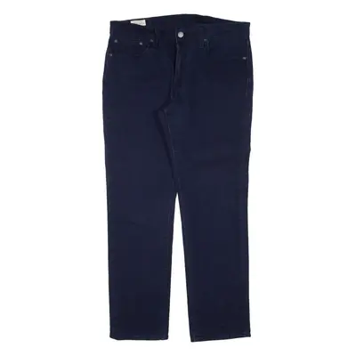 LEVI'S 511 BIG E Mens Trousers Blue Slim Straight W32 L30