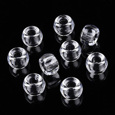 Transparent Plastic Beads