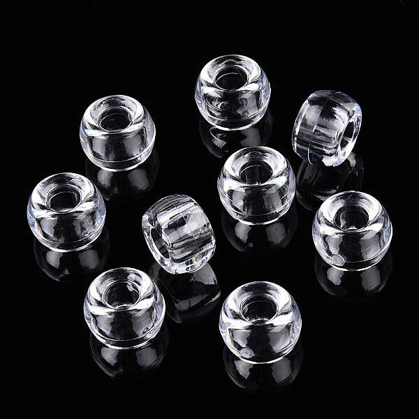 Transparent Plastic Beads