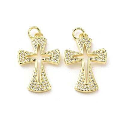 Brass with Cubic Zirconia Pendant