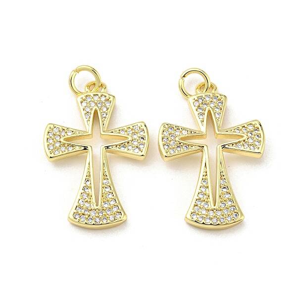 Brass with Cubic Zirconia Pendant