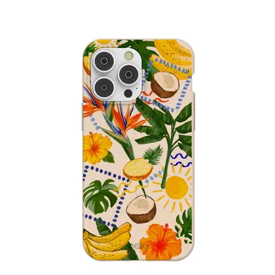 Seashell Tropics iPhone 14 Pro Max Case